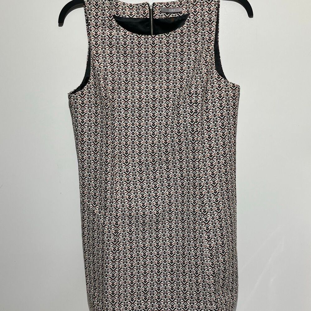 Tart Women's Multicolor Dinah Sleeveless Geometric Mini‎ Sheath Dress Large